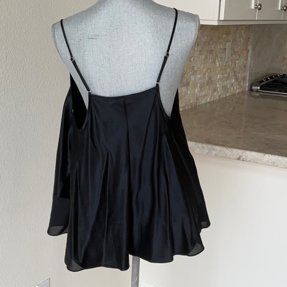 NWT Alexander Wang Silk Camisole Black Size 10. - Picture 4 of 8